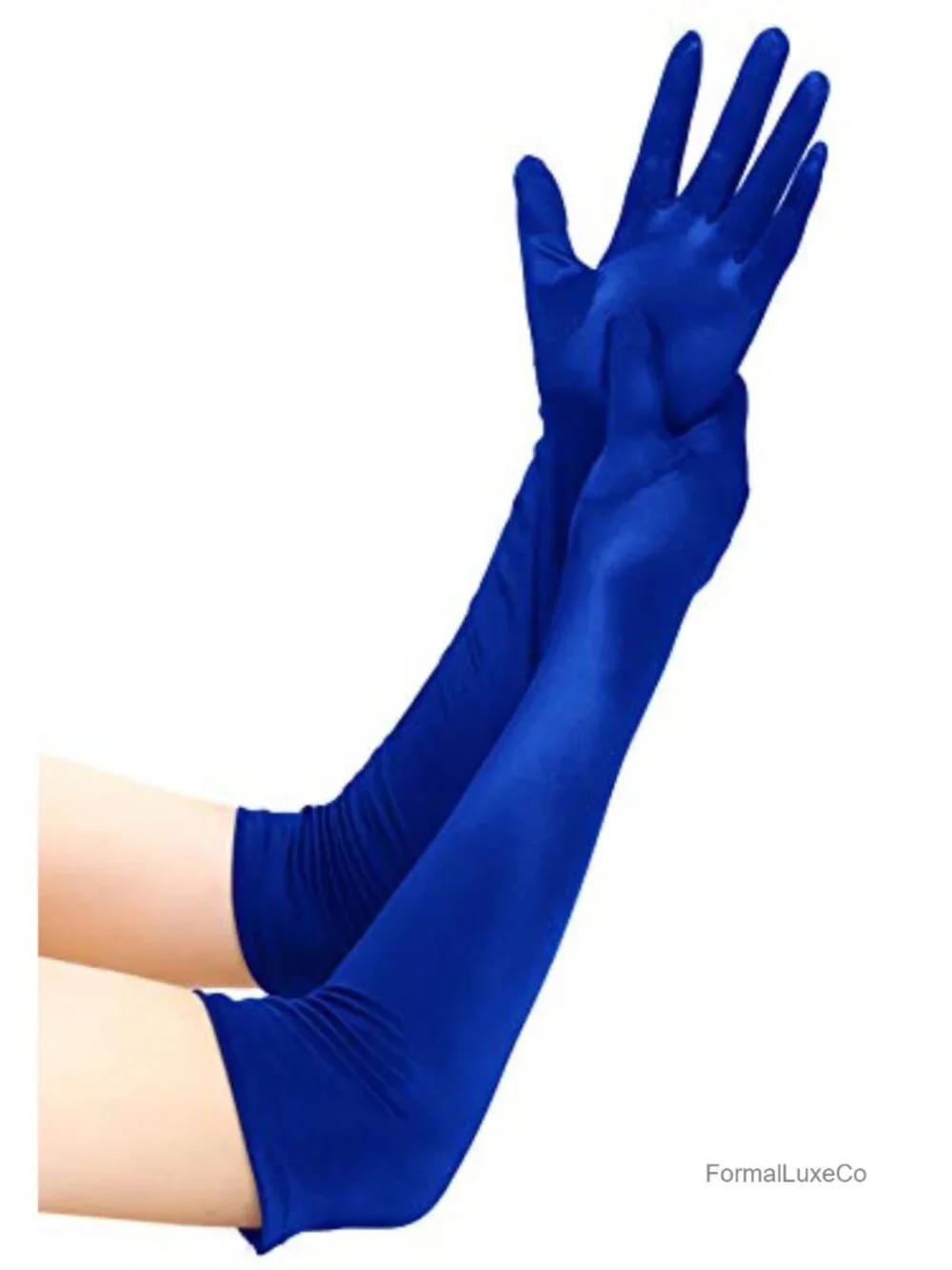 1920s Satin Gloves for Women Elbow Length Opera